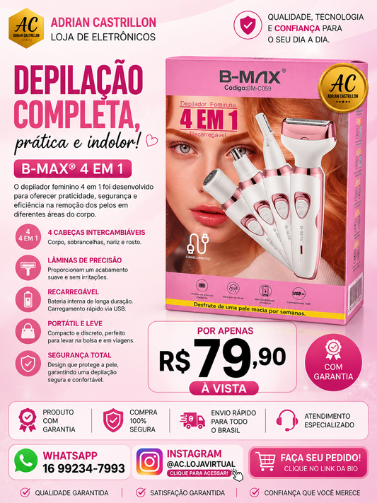 Depilador Feminino
